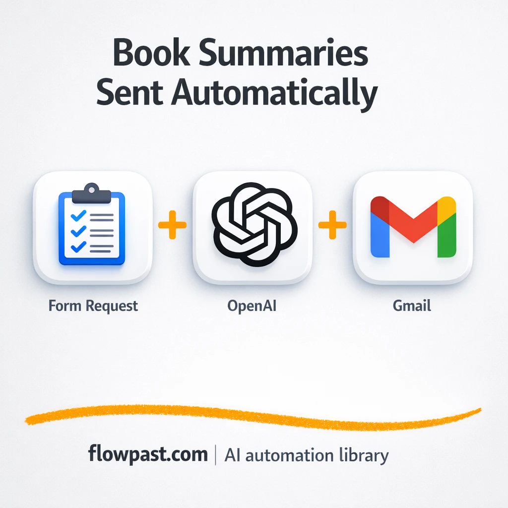 Google Sheets + Gmail, book recs sent and logged - n8n workflow automation template