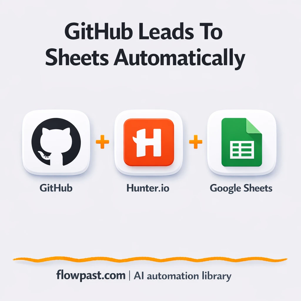 GitHub + Google Sheets: clean leads, no duplicates - n8n workflow automation template