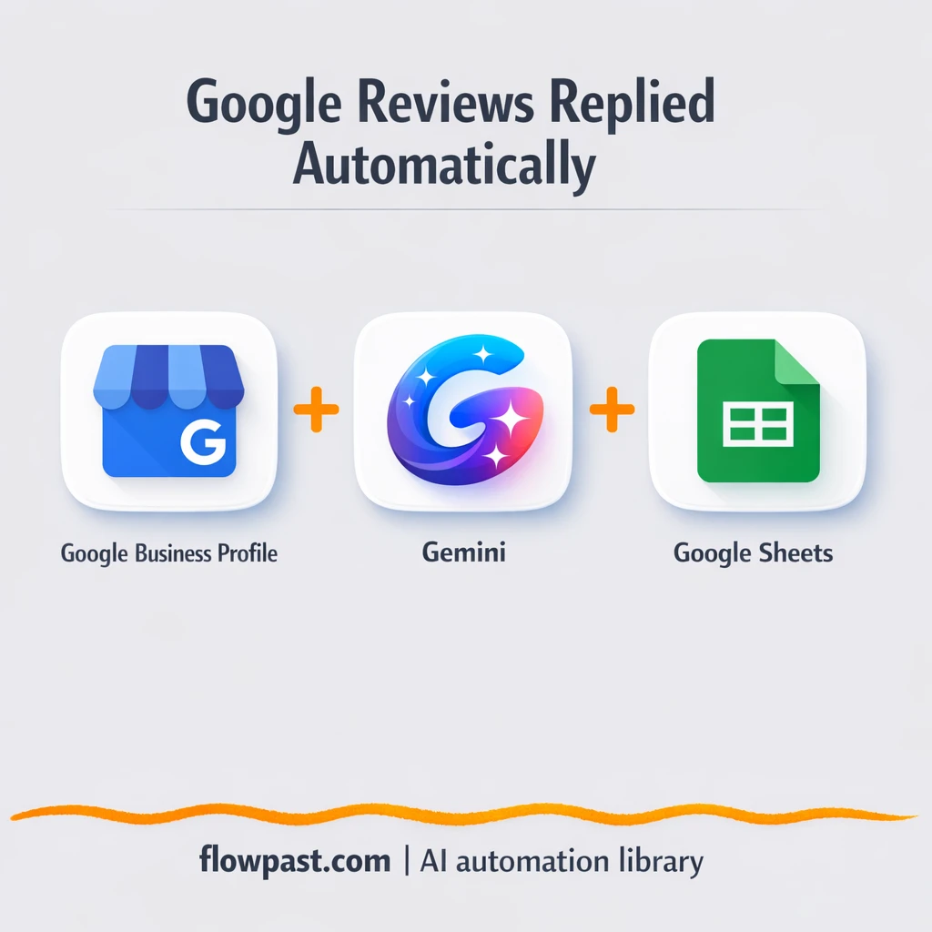 Google Sheets + Google Business Profile, replies done - n8n workflow automation template