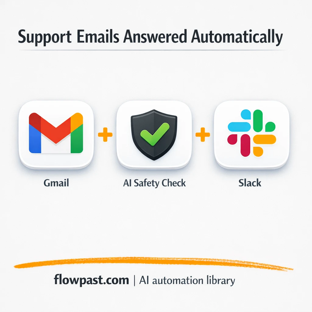 Gmail + Slack, safer Tier 2 support triage - n8n workflow automation template