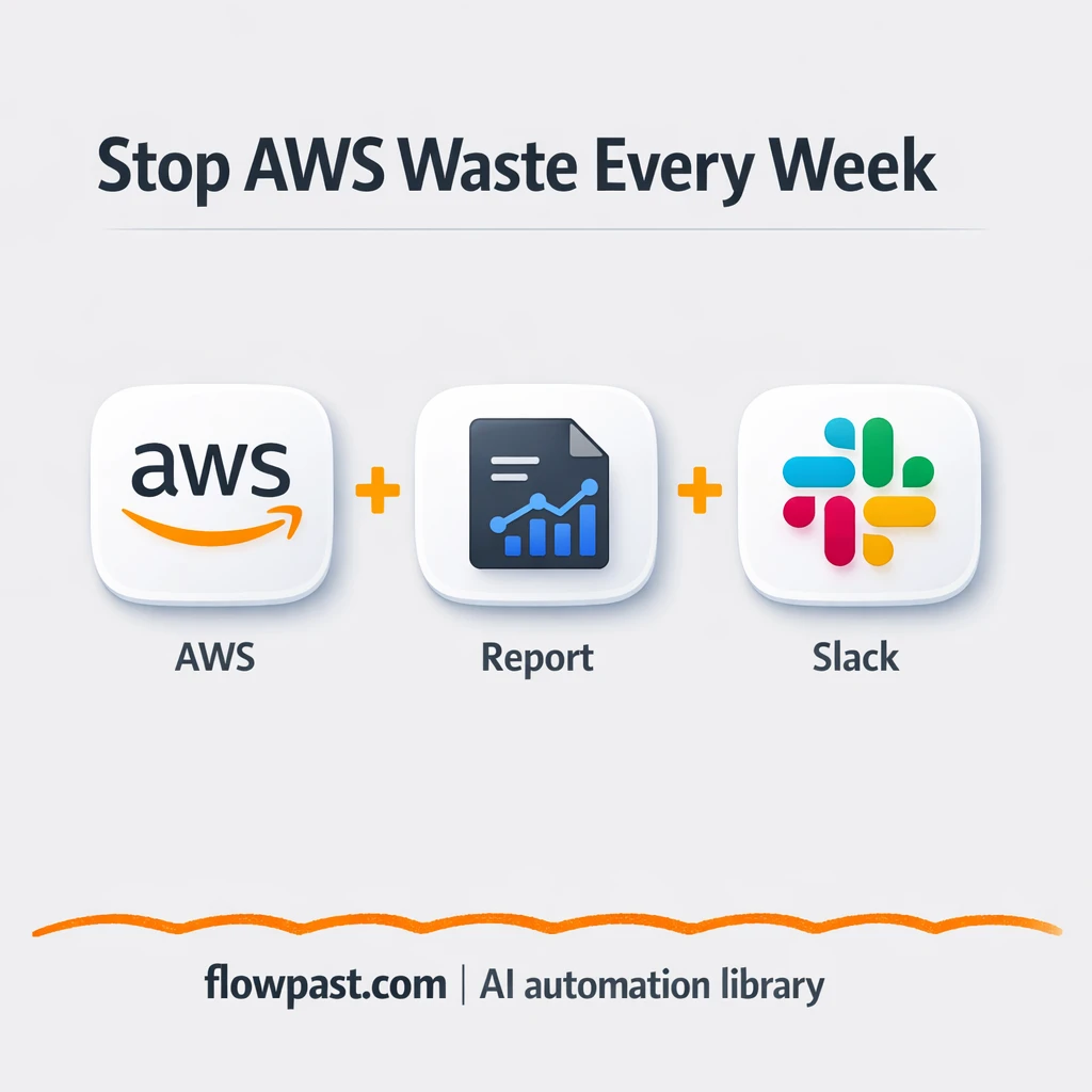 AWS cost checks with Slack and Google Sheets alerts - n8n workflow automation template