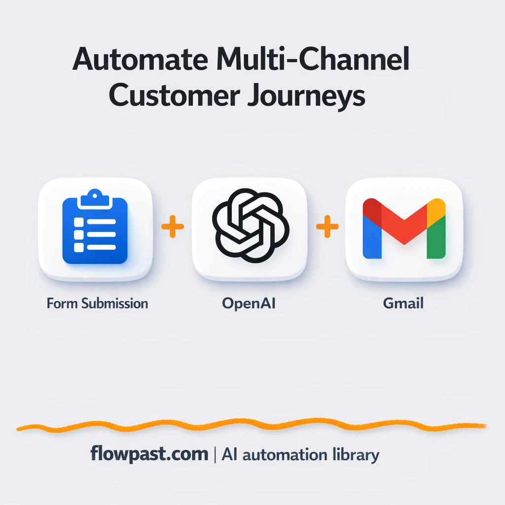 Gmail + Twilio follow ups that match each journey stage - n8n workflow automation template