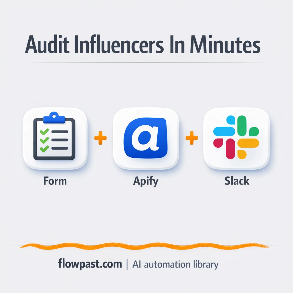 Slack + Google Sheets for safer influencer approvals - n8n workflow automation template