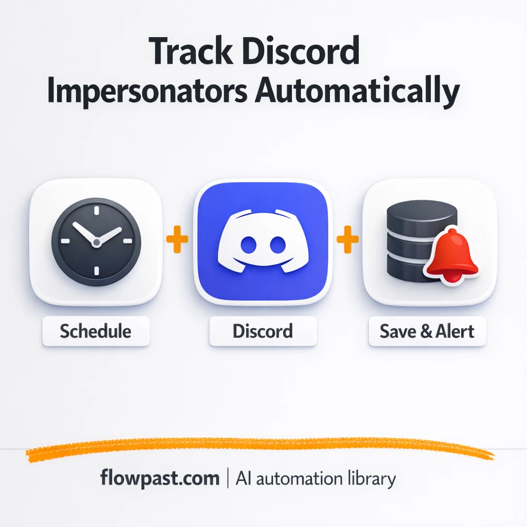 Discord + Google Sheets: track username changes fast - n8n workflow automation template
