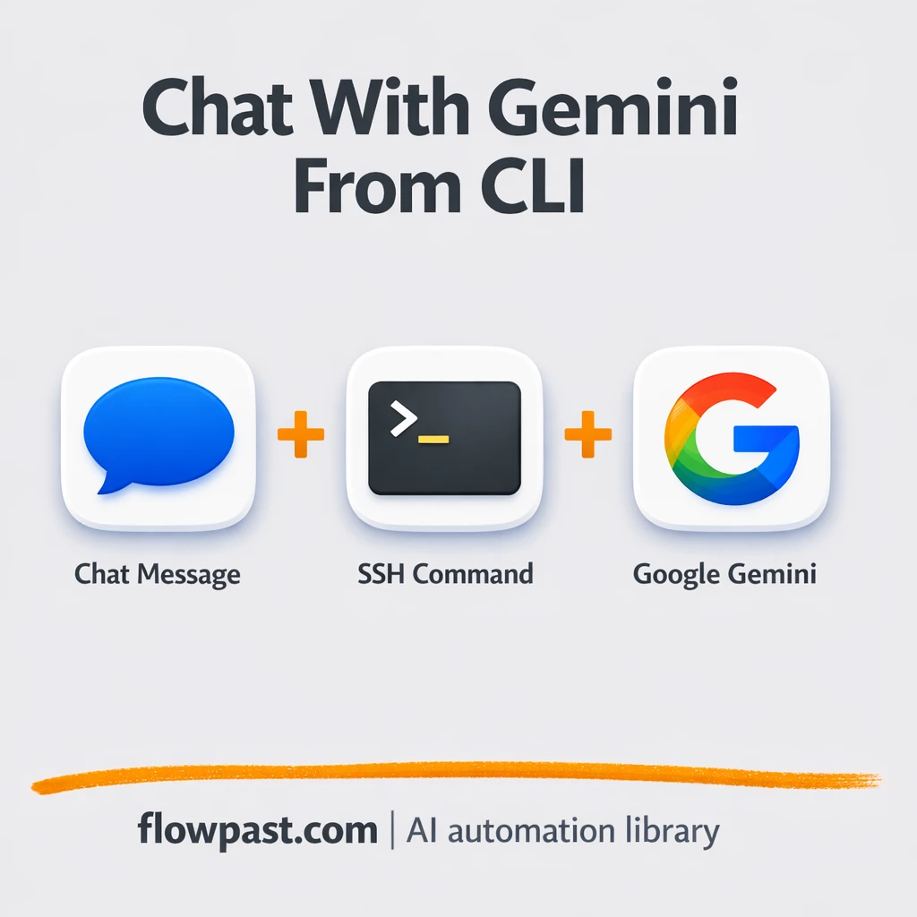 Gemini CLI + Slack: trusted answers from your server - n8n workflow automation template
