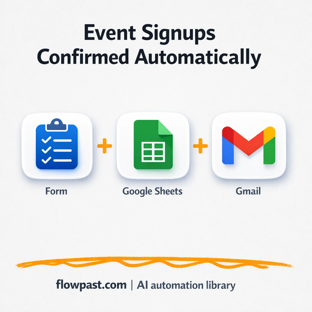 Google Sheets + Gmail: event reminders sent once - n8n workflow automation template