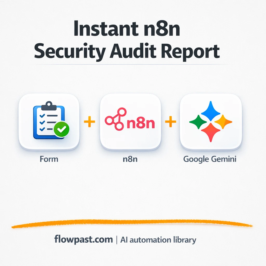 Google Gemini + Slack: security audit reports ready - n8n workflow automation template