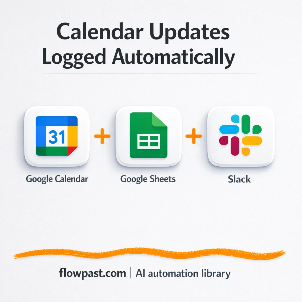Google Calendar + Slack: daily updates, no chasing - n8n workflow automation template