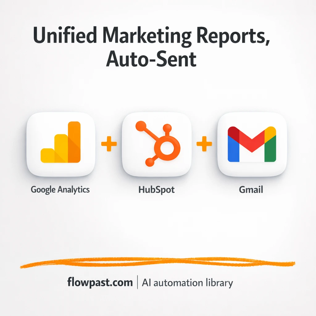 GA4 + Google Sheets: KPI reports sent via Gmail - n8n workflow automation template