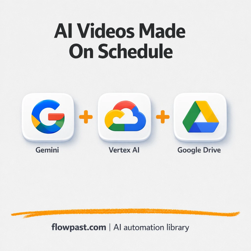 Google Sheets to Google Drive, videos tracked neatly - n8n workflow automation template