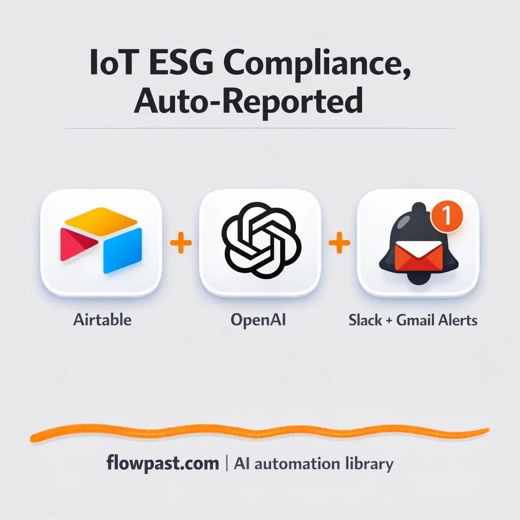 Airtable + Slack: IoT compliance alerts you can trust - n8n workflow automation template