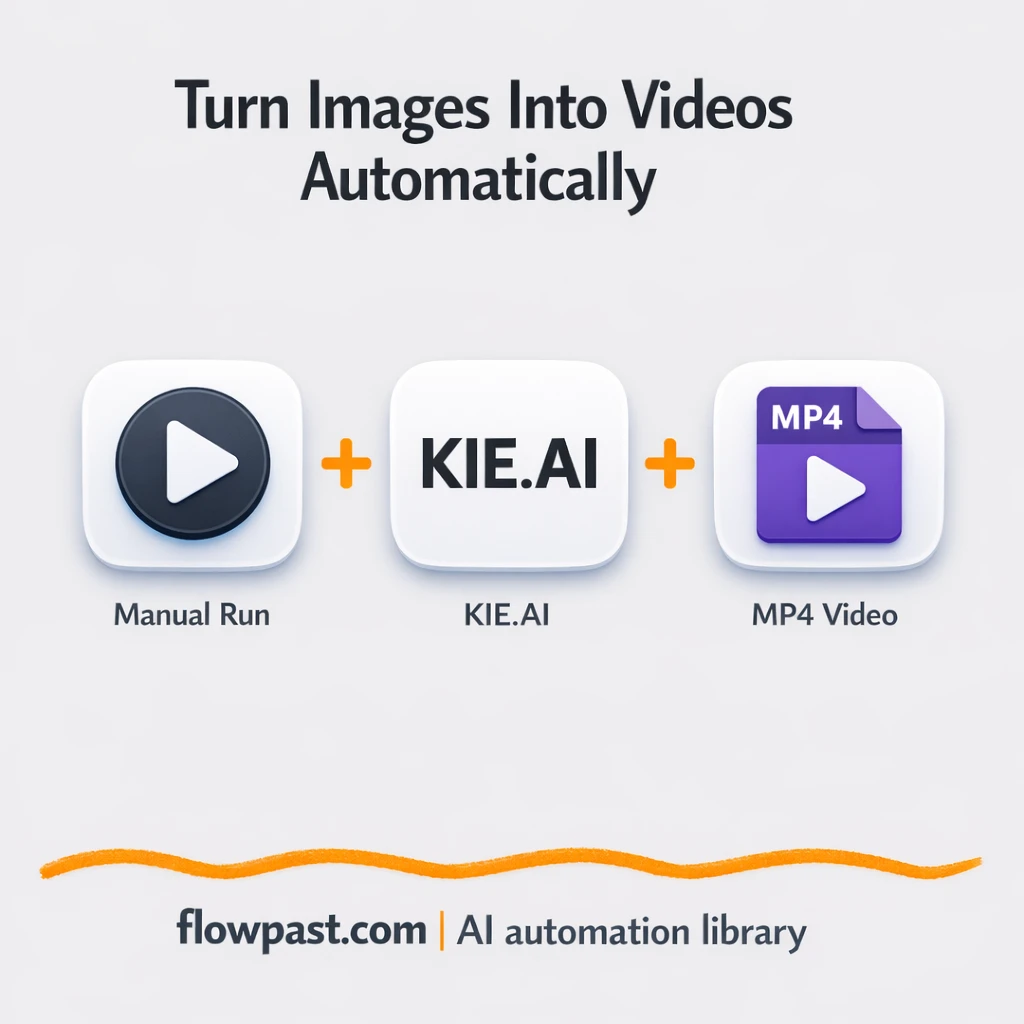 KIE.AI to Google Drive, MP4s ready to post - n8n workflow automation template
