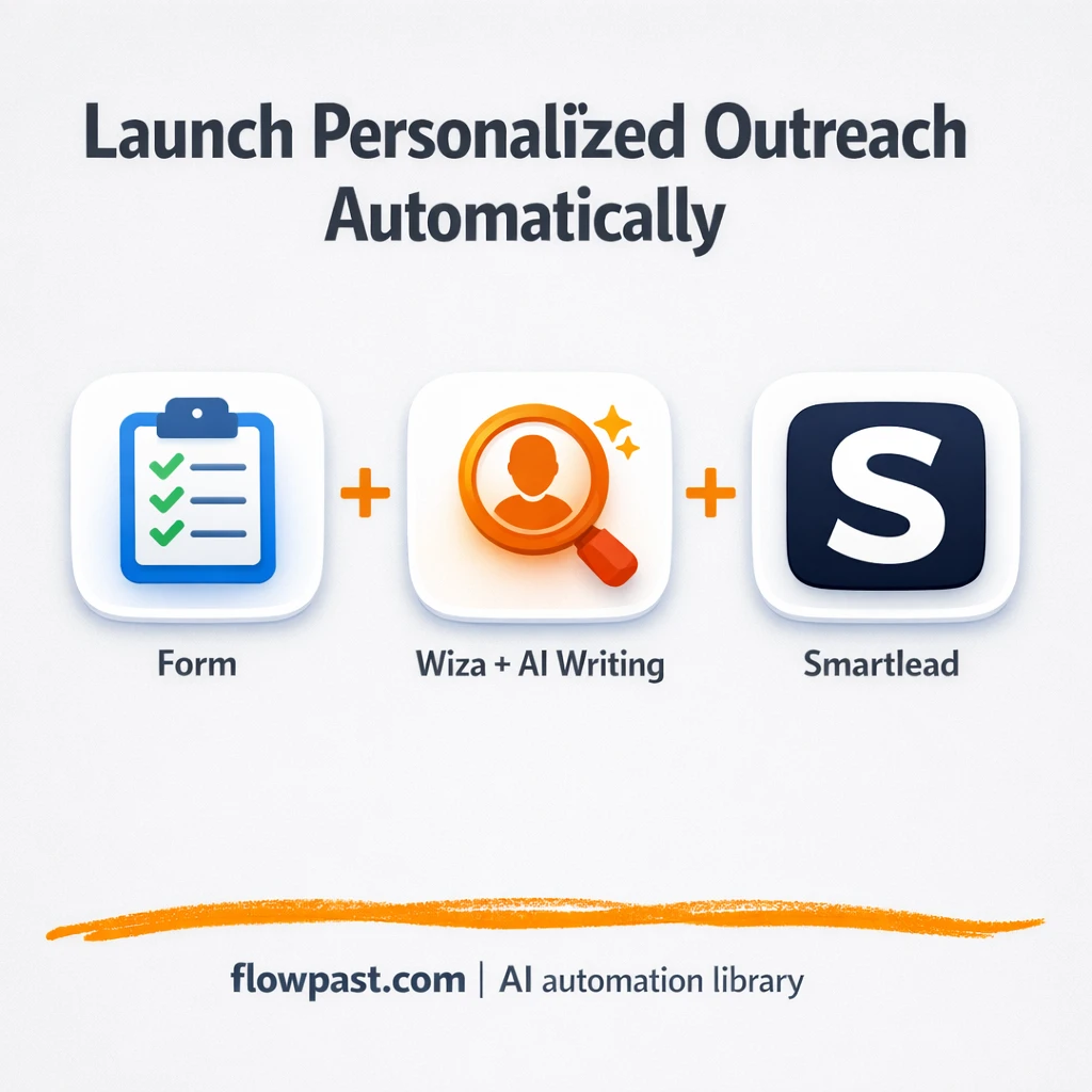 Smartlead + Google Sheets: outreach campaigns ready fast - n8n workflow automation template
