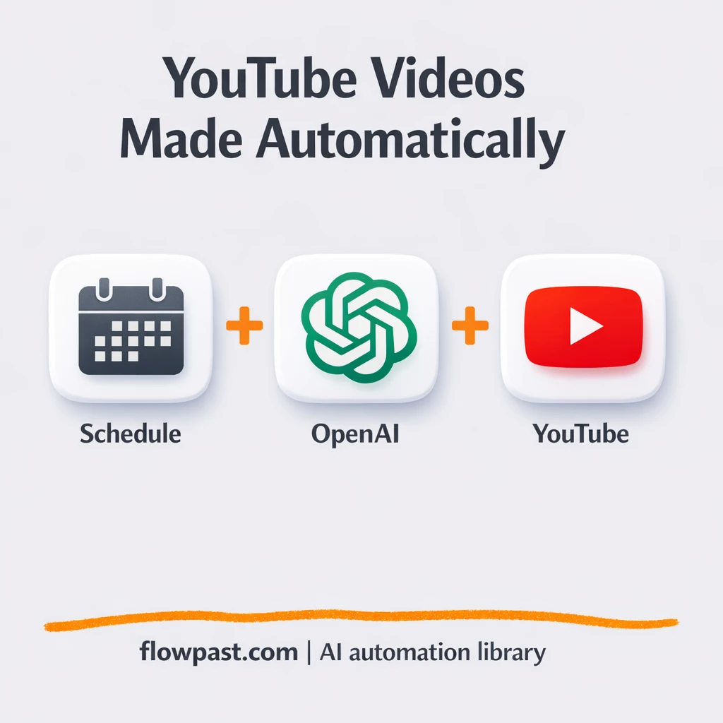 OpenAI + Google Drive: ready to upload YouTube videos - n8n workflow automation template