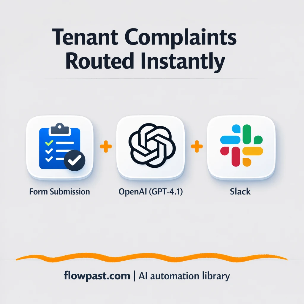 Slack + Google Sheets for faster complaint triage - n8n workflow automation template