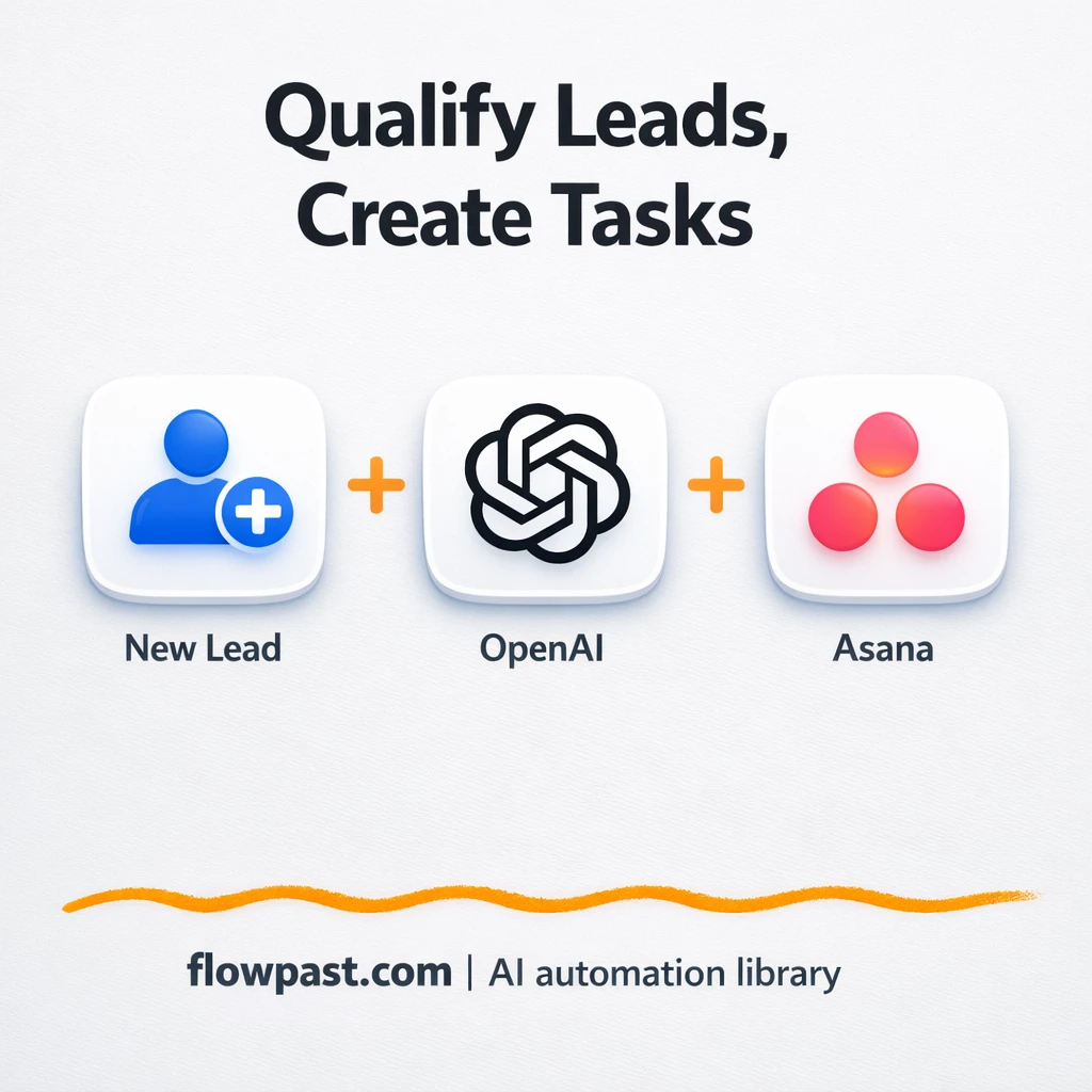 RocketReach to Asana, qualified leads routed fast - n8n workflow automation template