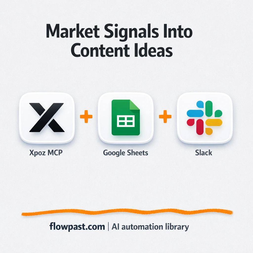 Google Sheets + ClickUp: idea briefs ready to ship - n8n workflow automation template