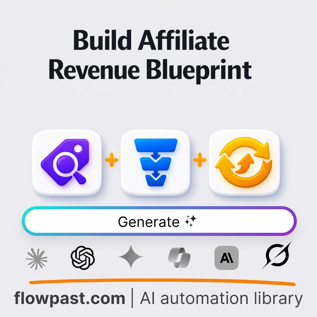 Build an Affiliate Promotion Blueprint with this AI Prompt - AI prompt template