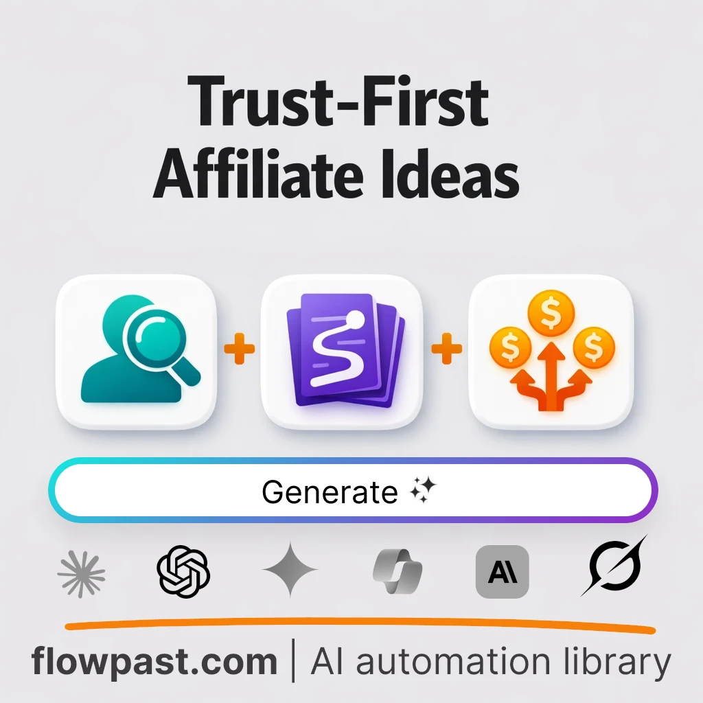 Ethical Affiliate Blog Ideas That Build Trust AI Prompt - AI prompt template