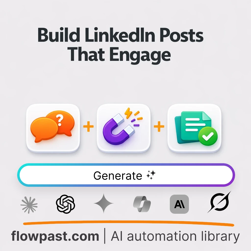 Create LinkedIn Post Packages AI Prompt - AI prompt template