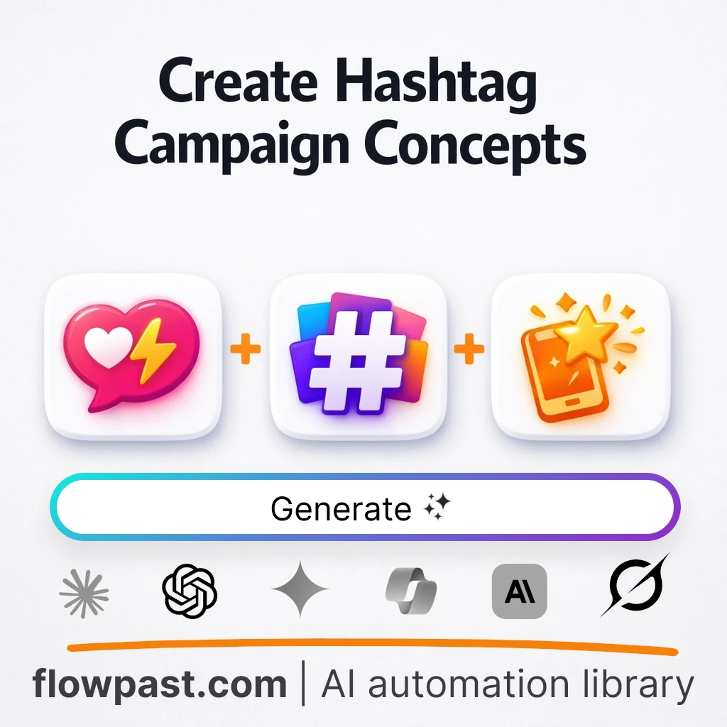 Create Branded Hashtag Campaigns AI Prompt - AI prompt template