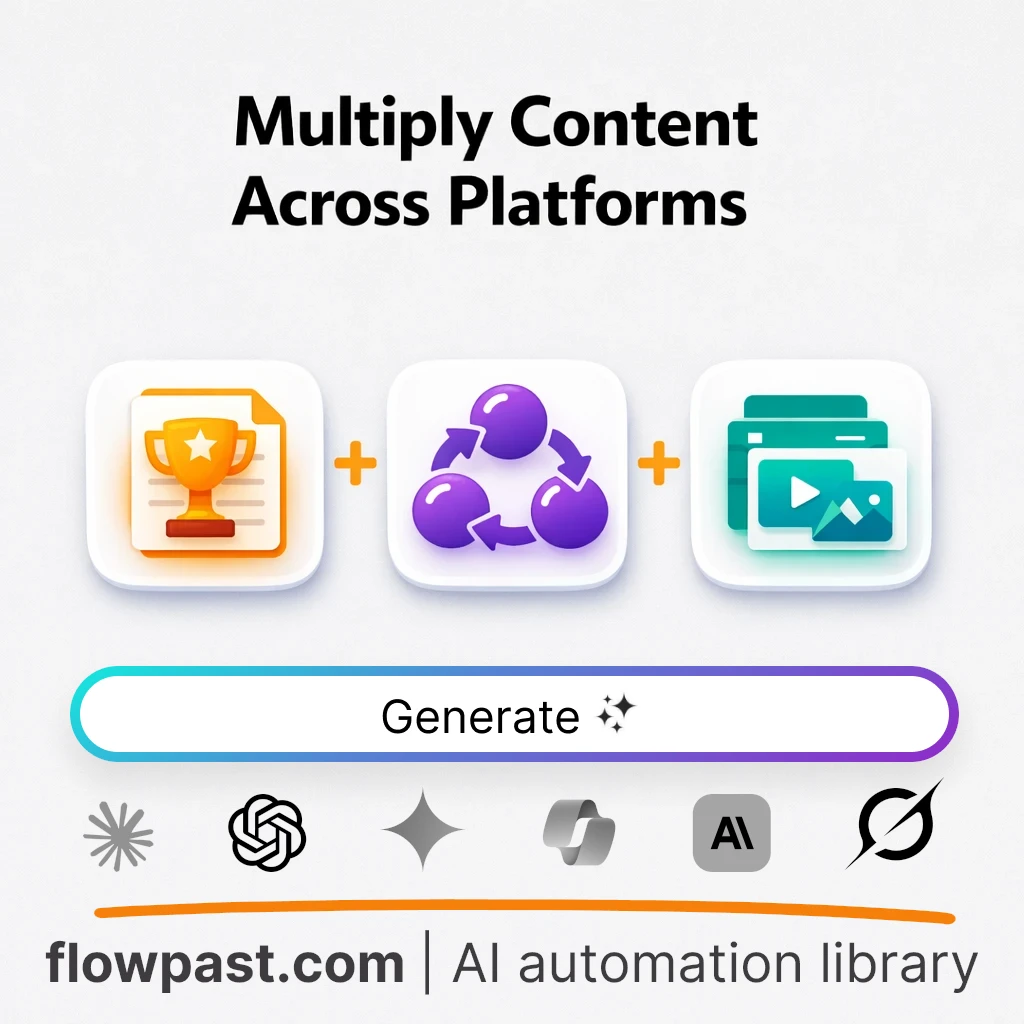 Build a Content Repurposing System with this AI Prompt - AI prompt template