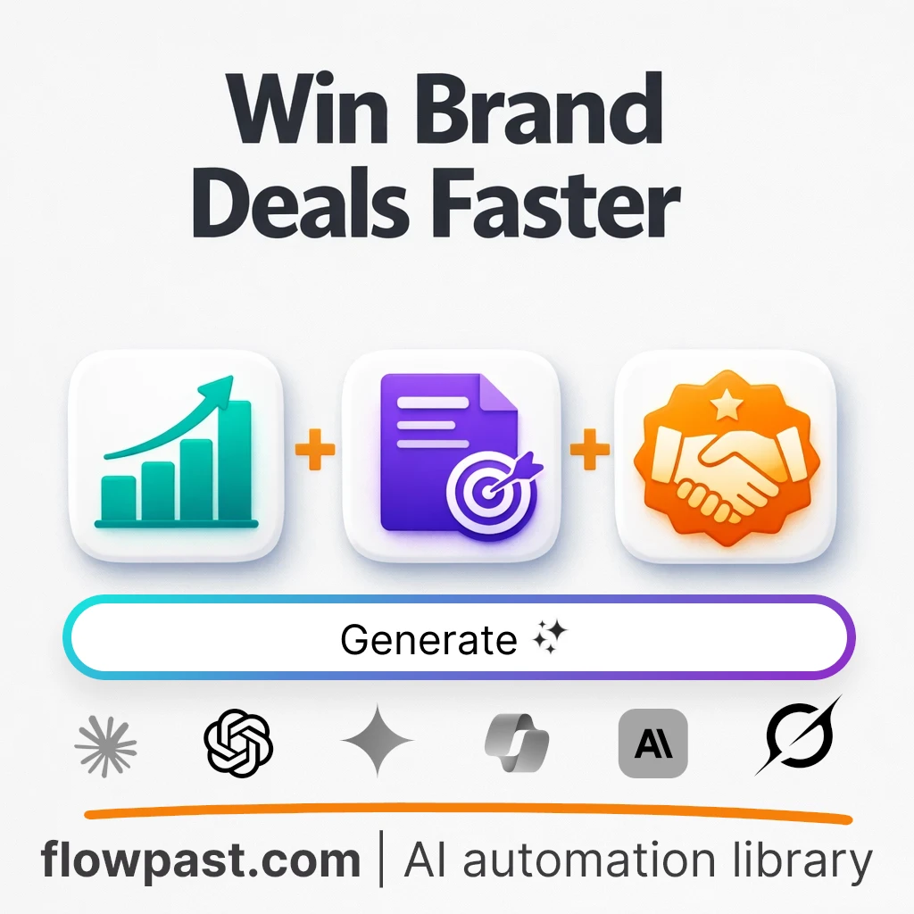 Write a Brand Media Kit with this AI Prompt - AI prompt template