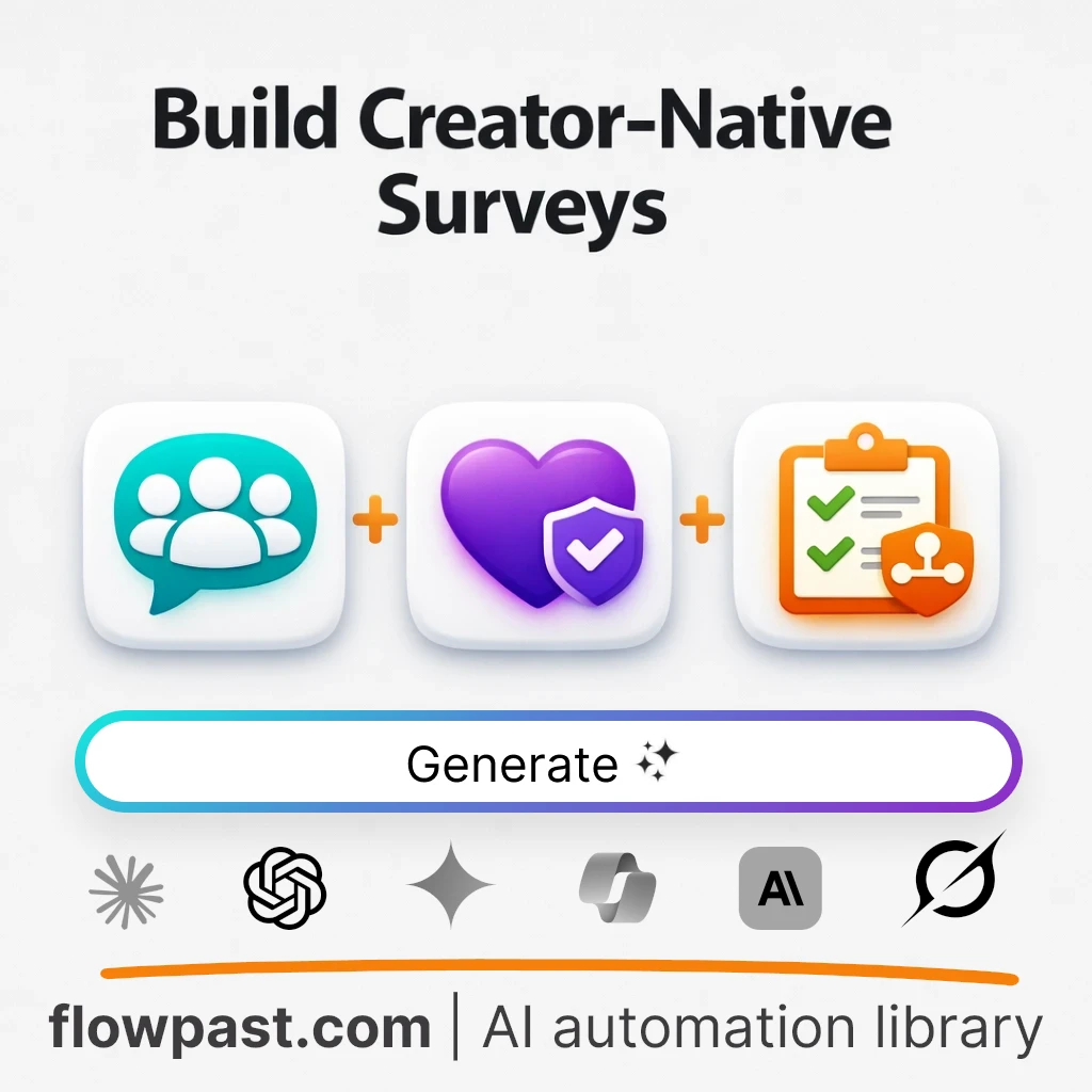Create Influencer Survey Blueprint with this AI Prompt - AI prompt template