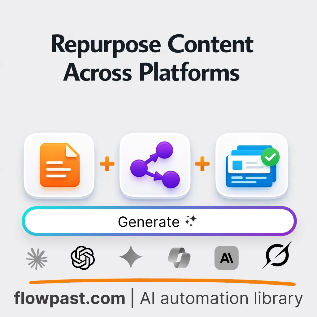 Turn One Asset Into a Multi-Channel Campaign AI Prompt - AI prompt template