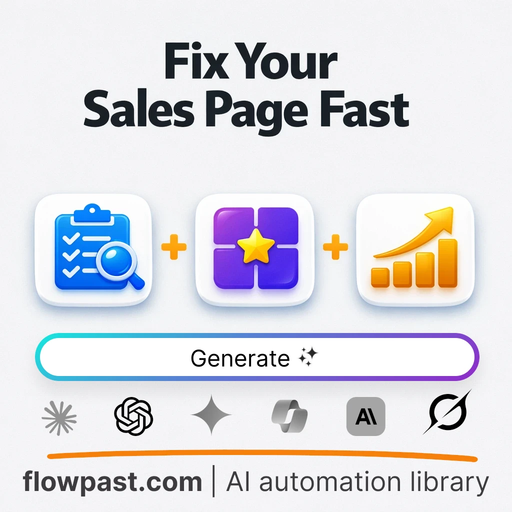 Audit a Sales Page Offer with this AI Prompt - AI prompt template