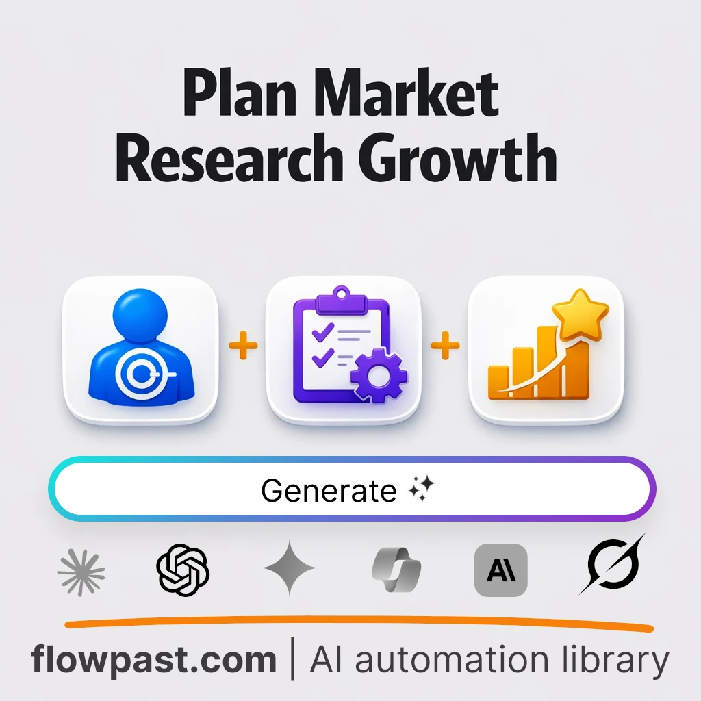AI Prompt to Plan Market Research ICP Growth Experiments - AI prompt template