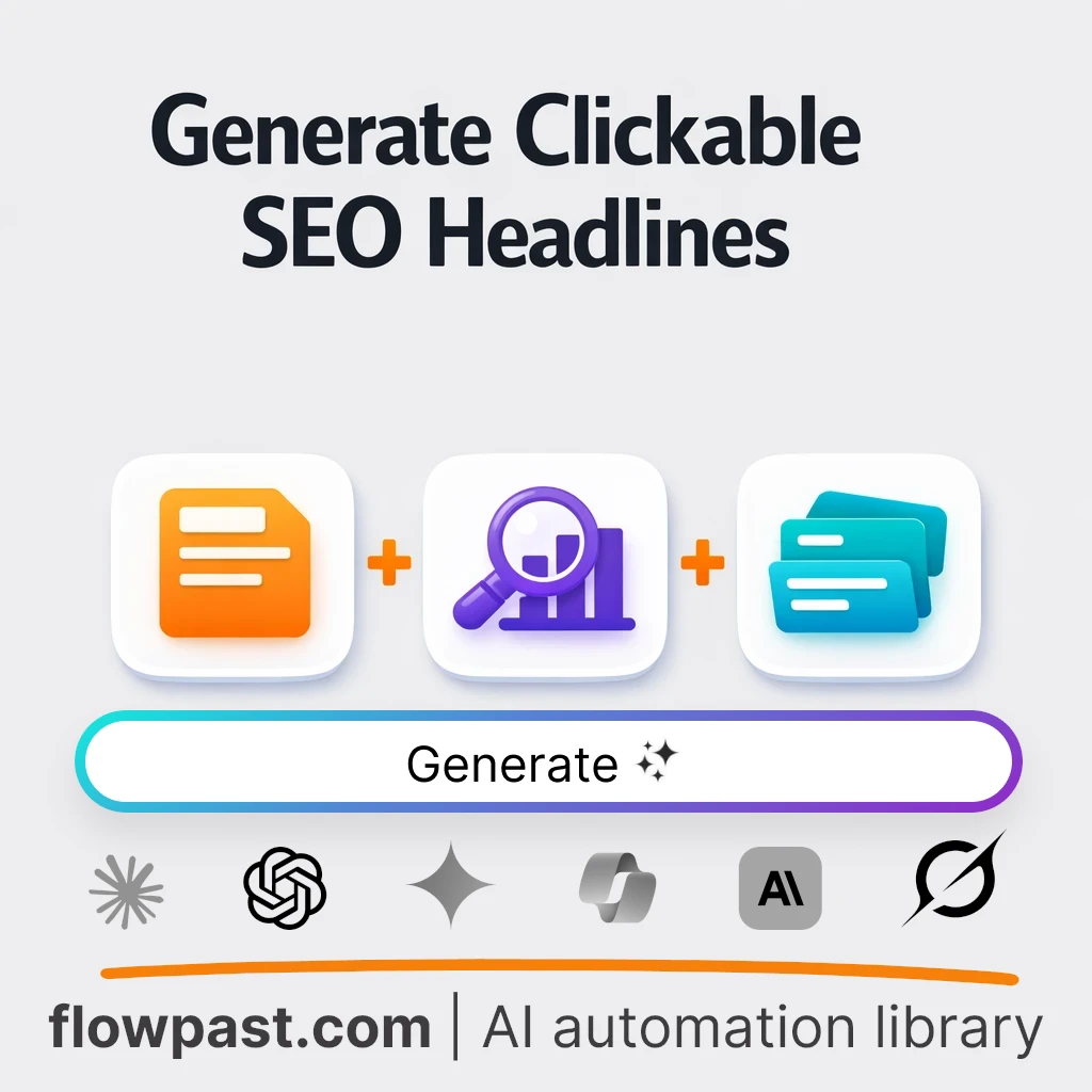 Create Clickworthy SEO Headlines with this AI Prompt - AI prompt template
