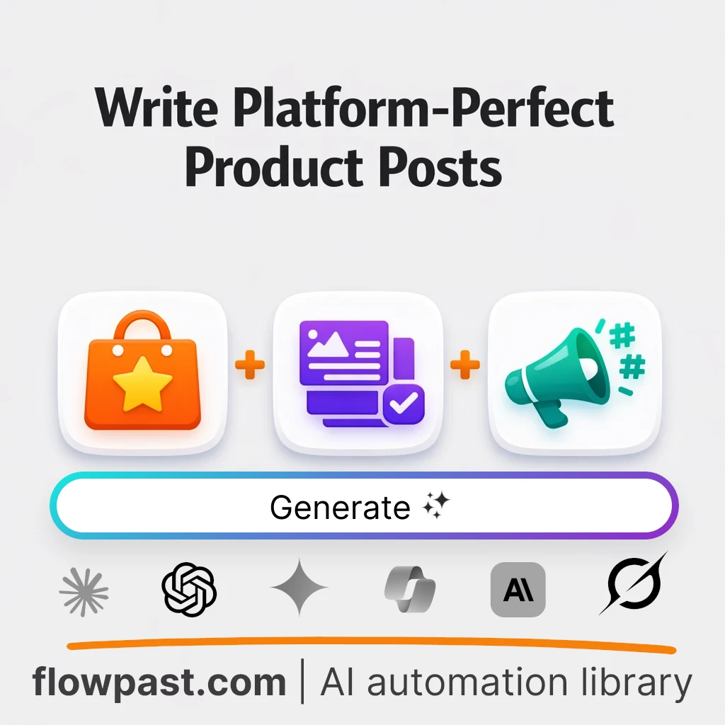 Create Platform-Ready Social Posts AI Prompt - AI prompt template