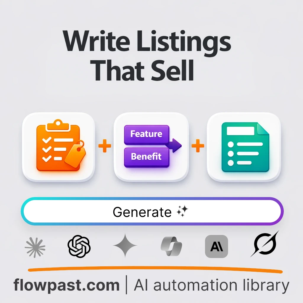 Write Marketplace Product Listings with this AI Prompt - AI prompt template