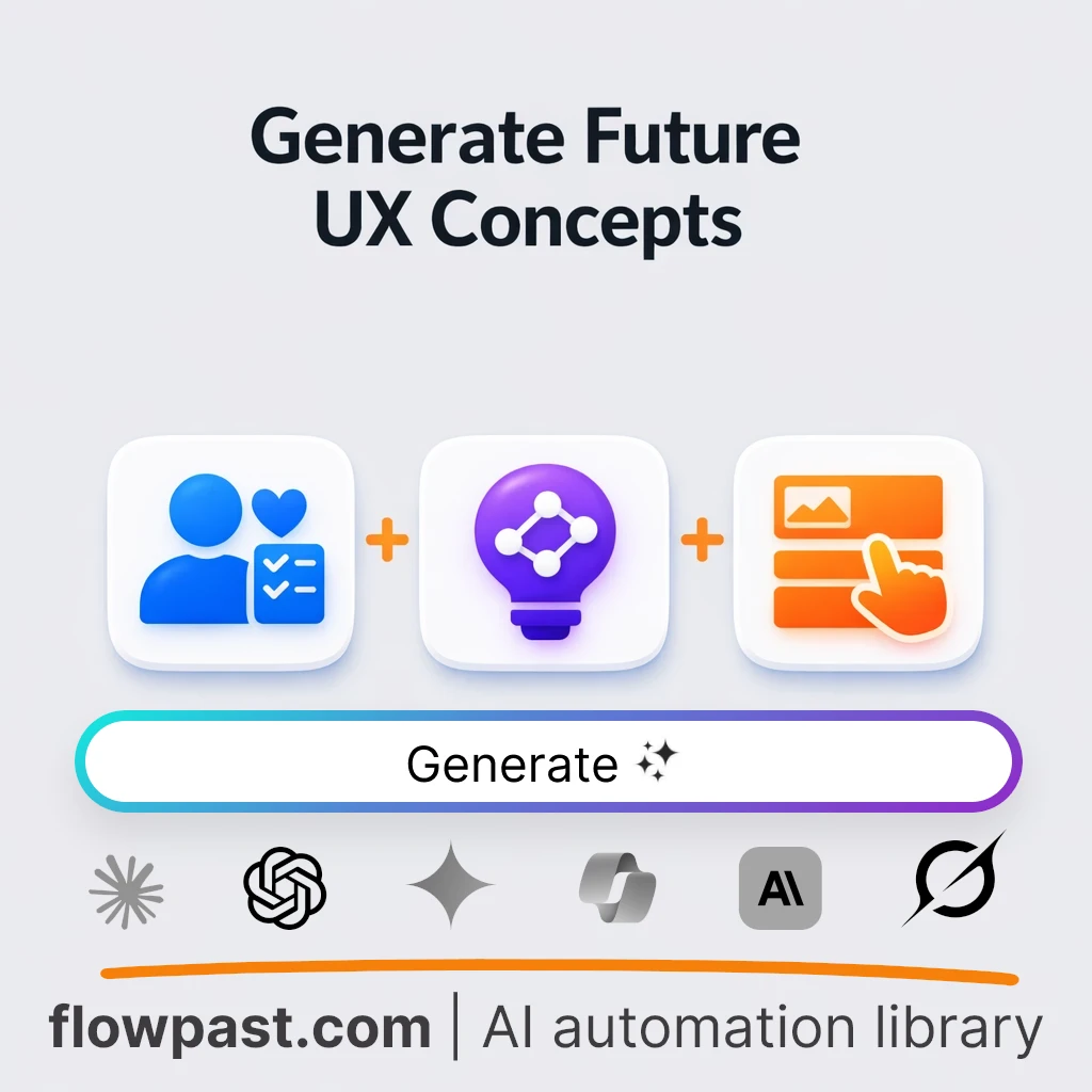 Generate UI UX Concept Directions AI Prompt - AI prompt template