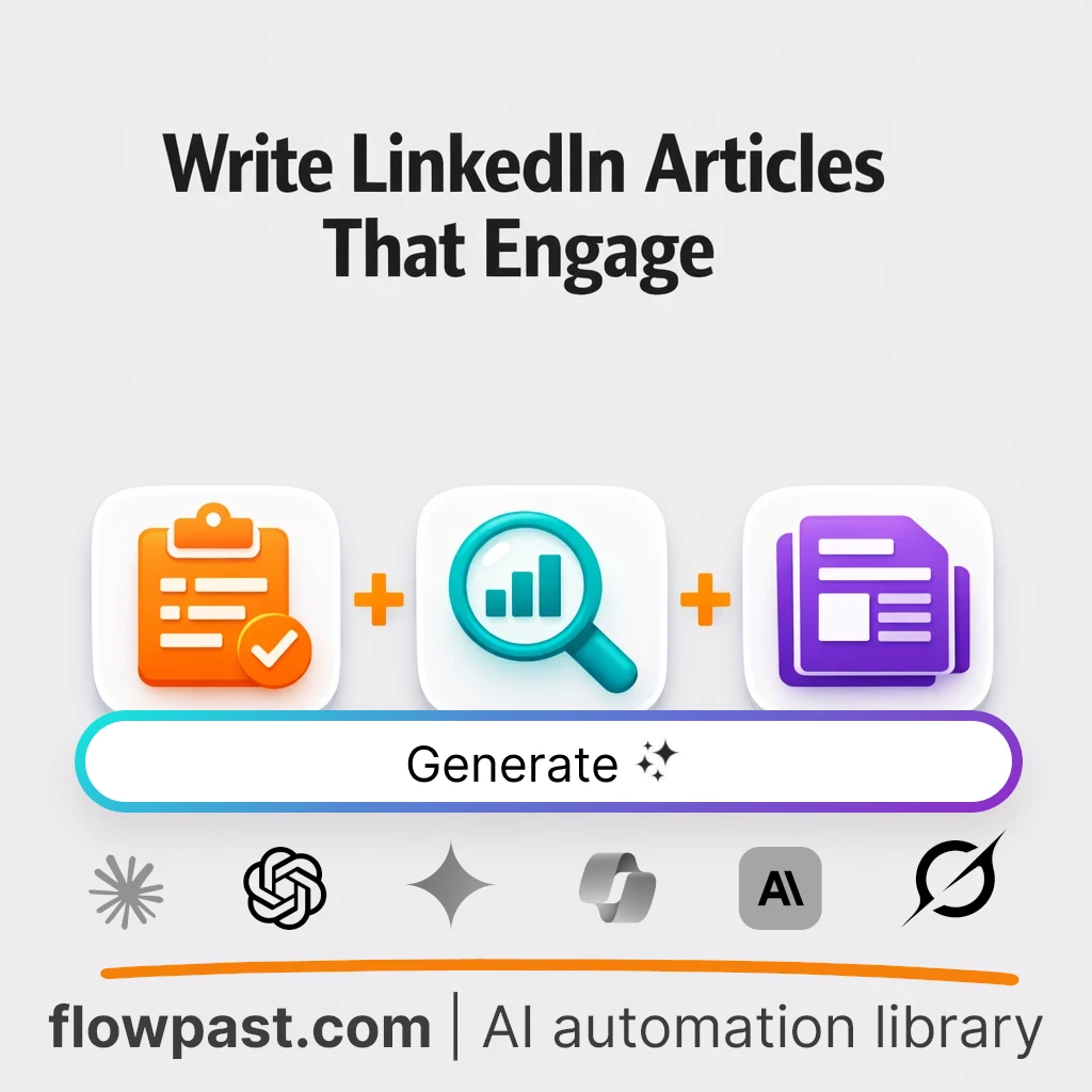 Write LinkedIn Thought Leadership with this AI Prompt - AI prompt template