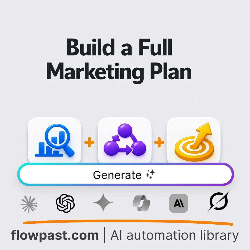 Build a Full Marketing Plan with this AI Prompt - AI prompt template