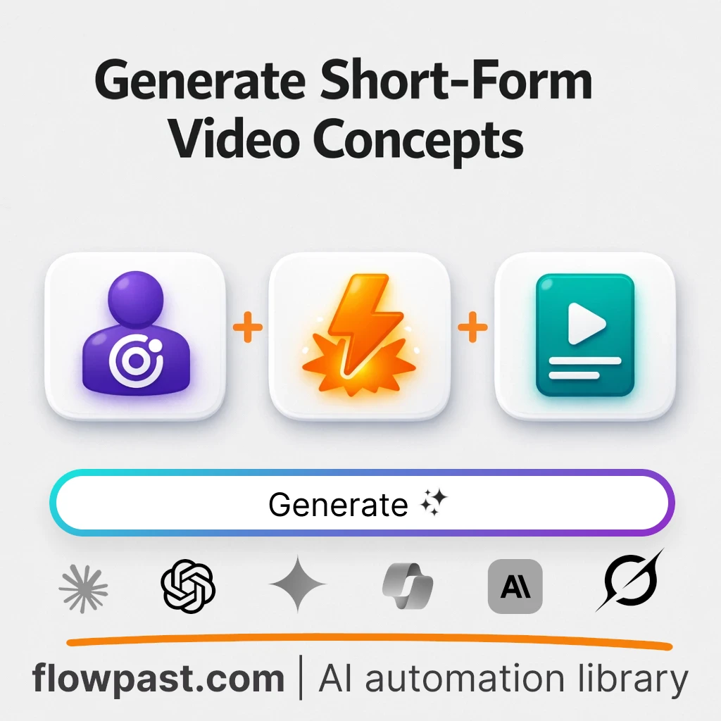 Create Short-Form Video Concepts with this AI Prompt - AI prompt template