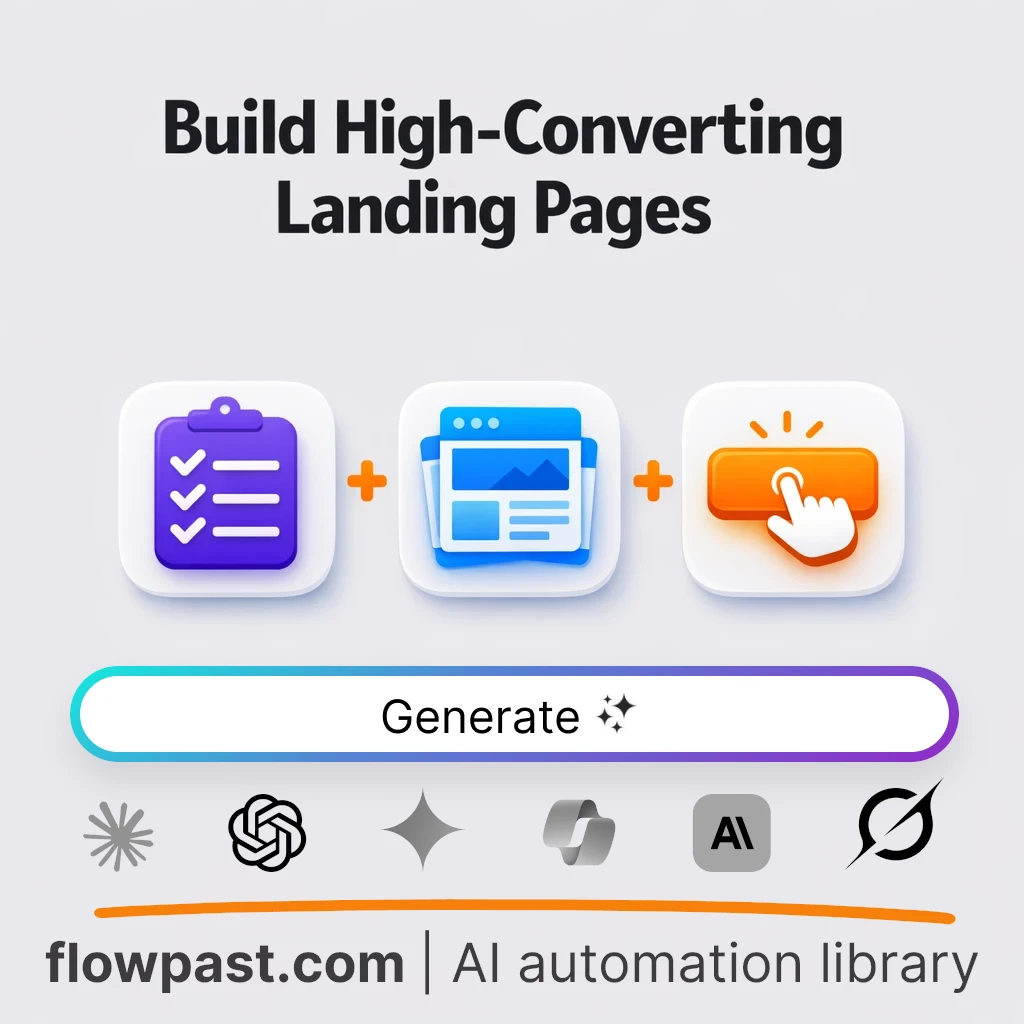 Create a Landing Page Block Map AI Prompt - AI prompt template