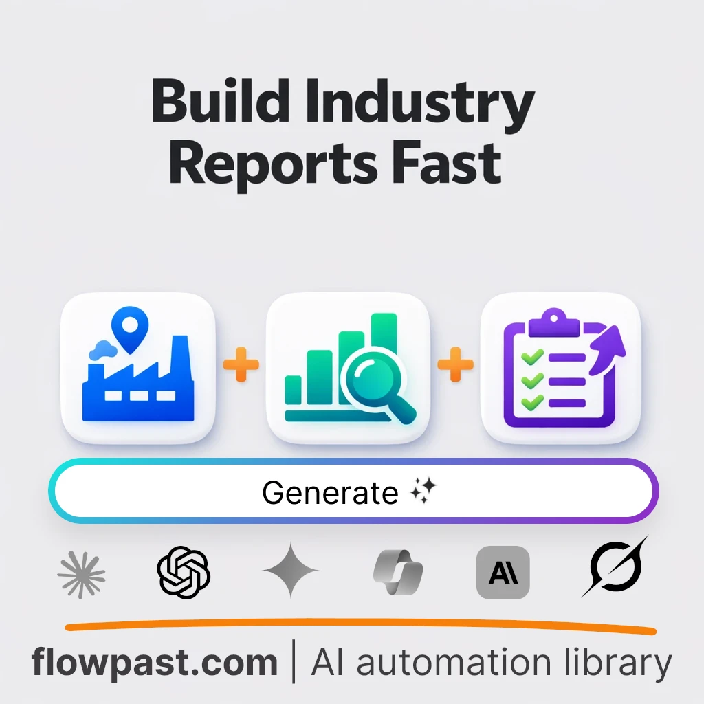 Create an Industry Briefing with this AI Prompt - AI prompt template