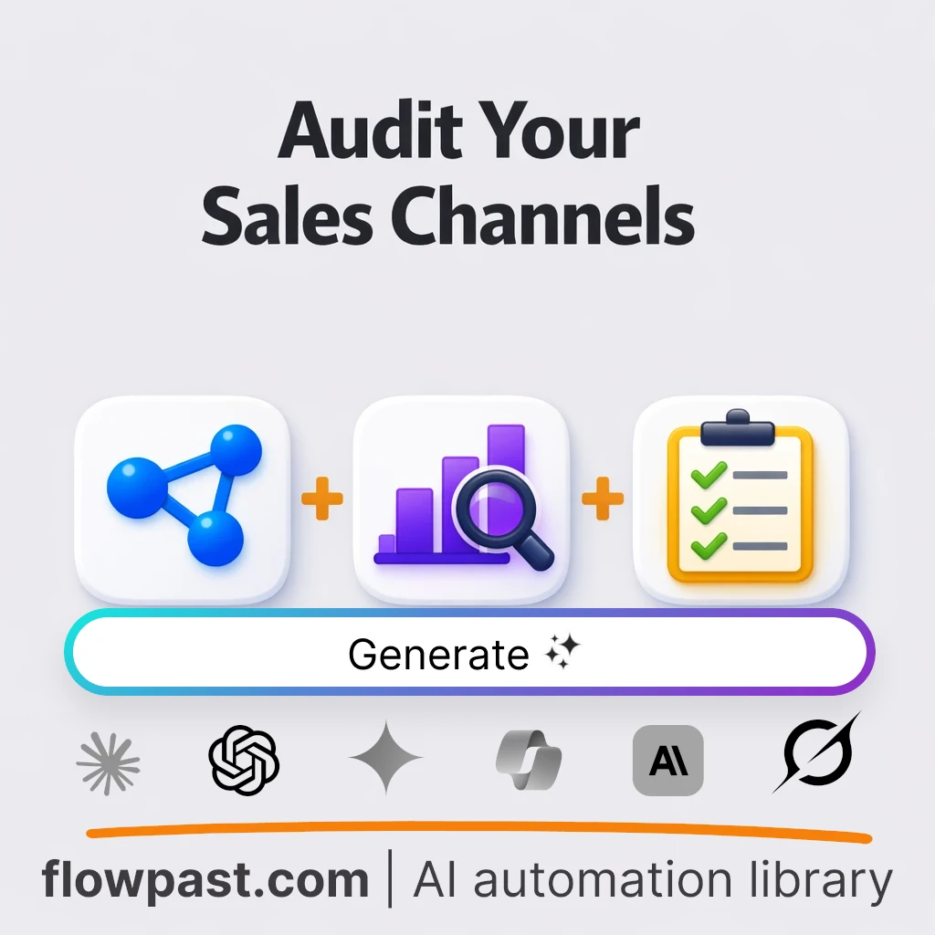 AI Prompt to Audit Distribution Channels and Find Growth - AI prompt template