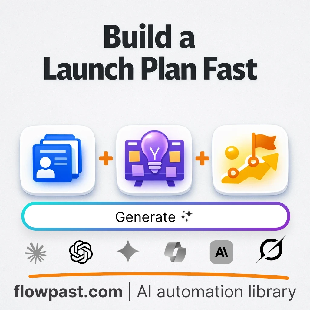 Create a Launch Marketing Plan with this AI Prompt - AI prompt template