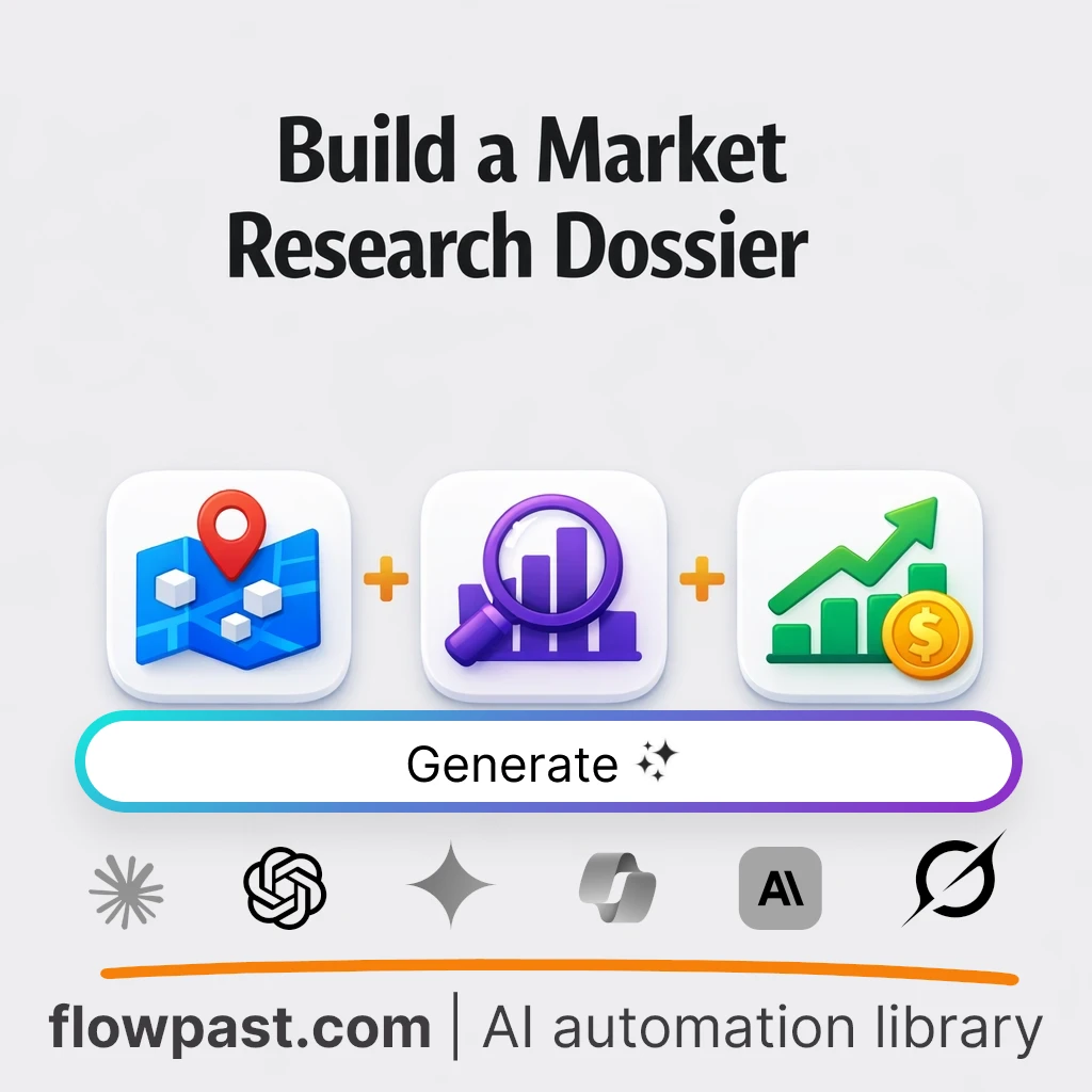 Generate Market Research Reports AI Prompt - AI prompt template