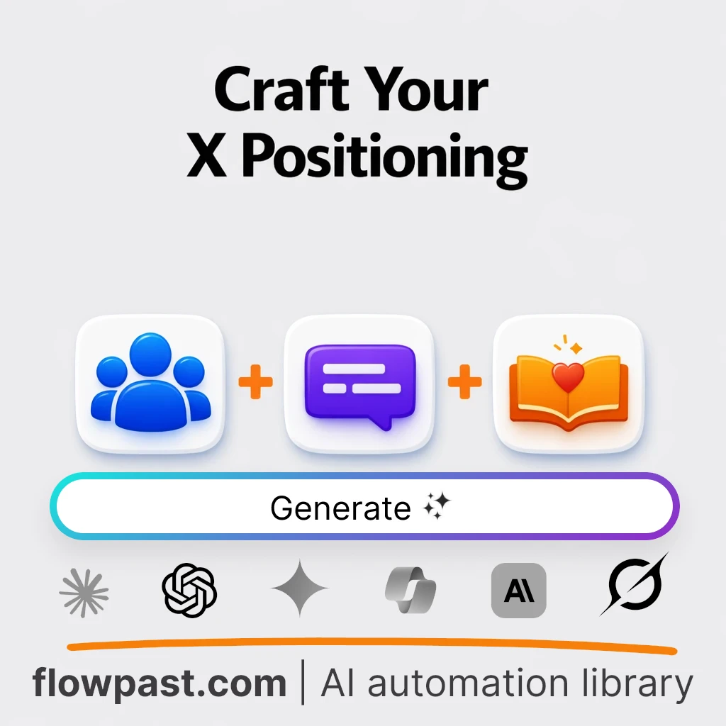 Build a Twitter Creator Positioning Workshop AI Prompt - AI prompt template