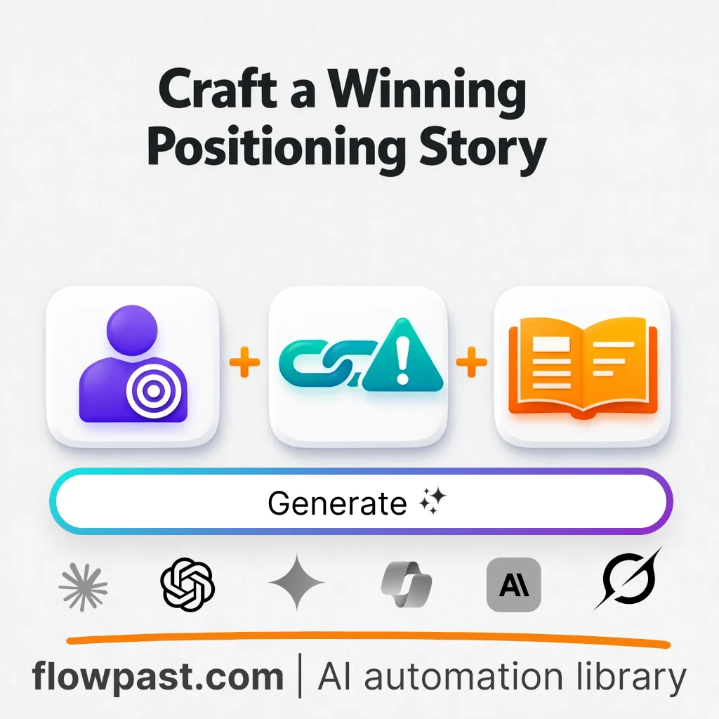 Write a Positioning Narrative with this AI Prompt - AI prompt template