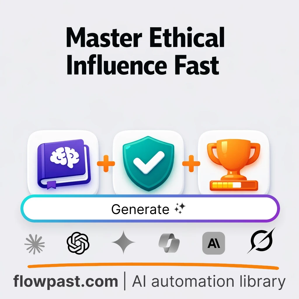 Build an Ethical Influence Training Program AI Prompt - AI prompt template