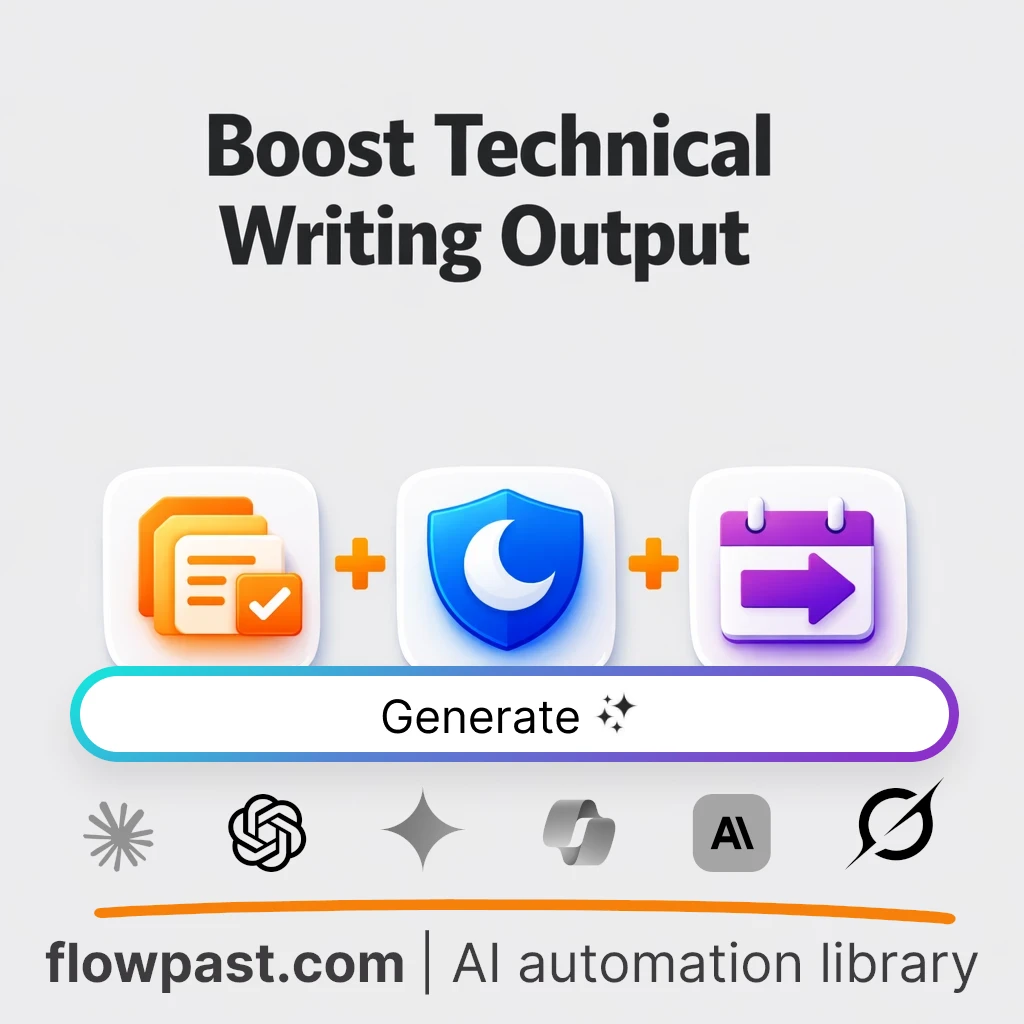 Ship Technical Docs Faster AI Prompt - AI prompt template