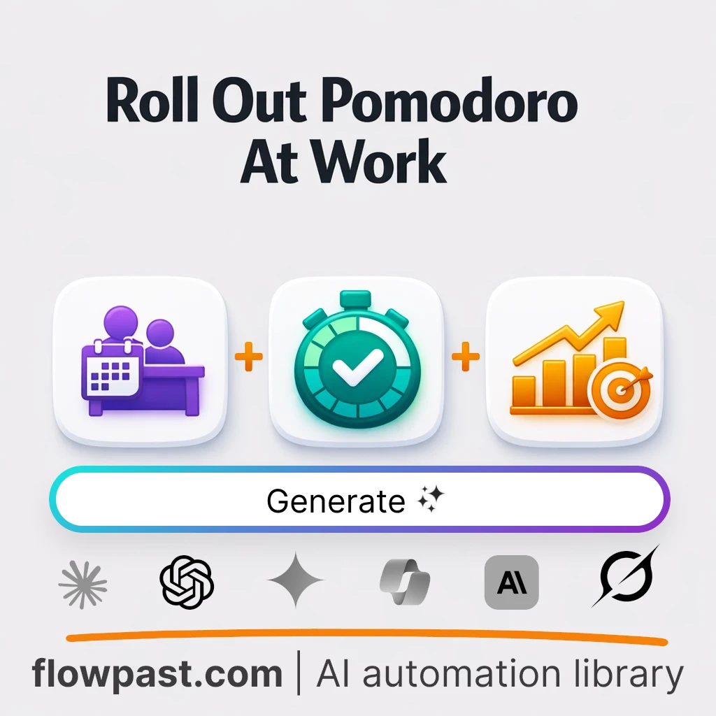 Build a Team Pomodoro Rollout Plan AI Prompt - AI prompt template