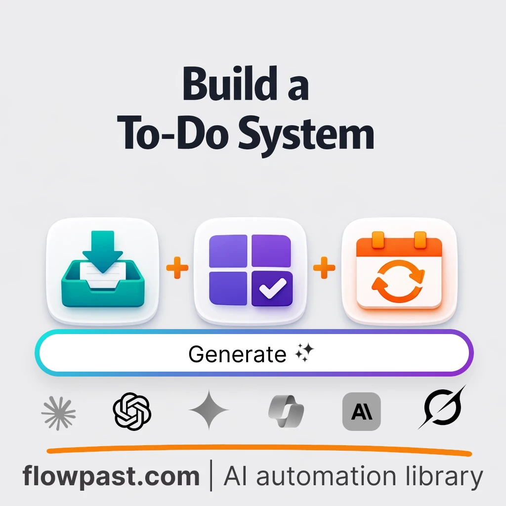 Build a High-Output To-Do System AI Prompt - AI prompt template