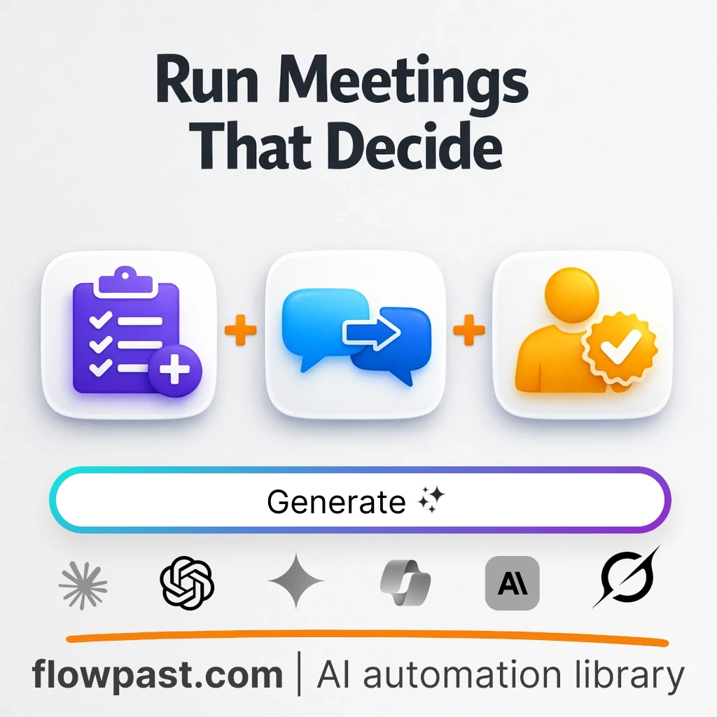 Create a Meeting Playbook for Any Team AI Prompt - AI prompt template
